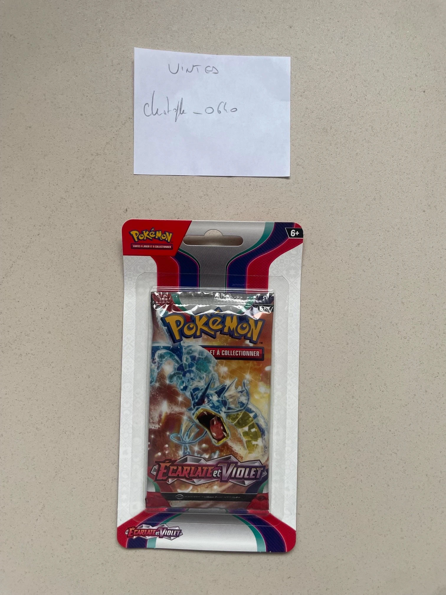 Artset, lot de 4 boosters pokémon nuevos sellados de 10 cartas cada uno, serie escarlata y violeta, EV1 – photo 6